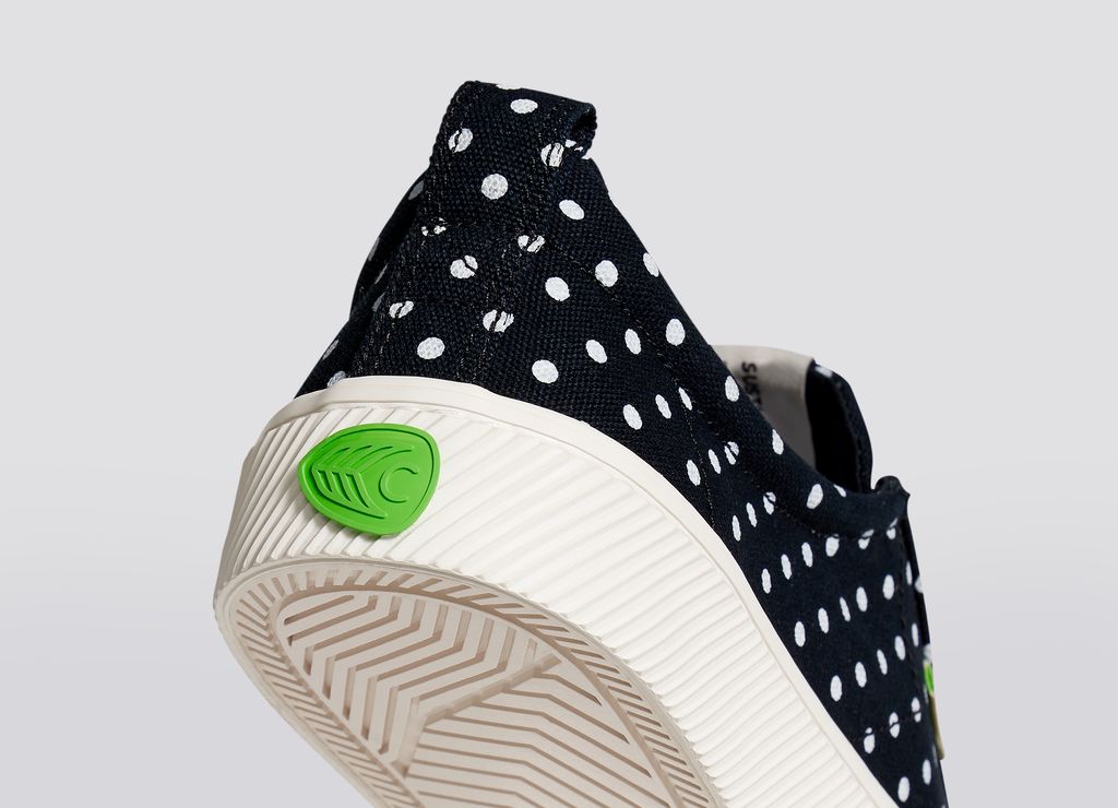 Baskets Cariuma OCA Black/White Polka Dots Femme | XJS-98894499