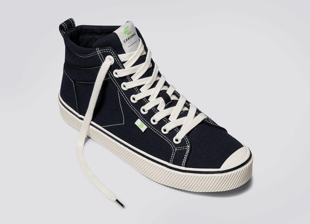 Baskets Cariuma OCA Stripe Black Homme | ECG-29924446