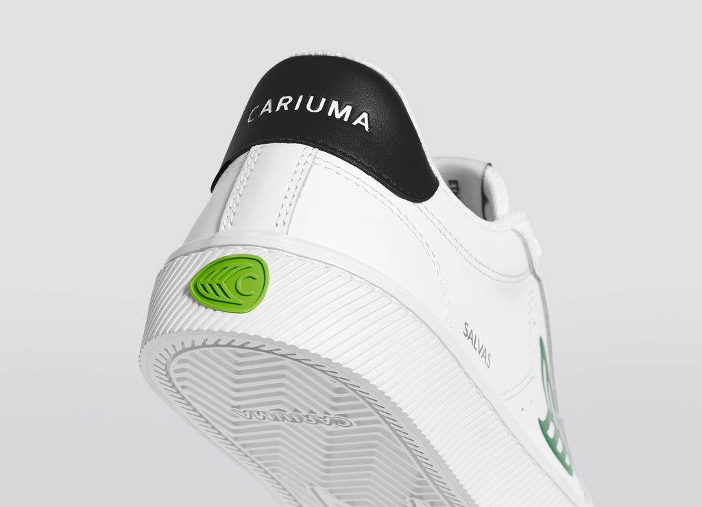 Baskets Cariuma White/Green Homme | HUR-67165879