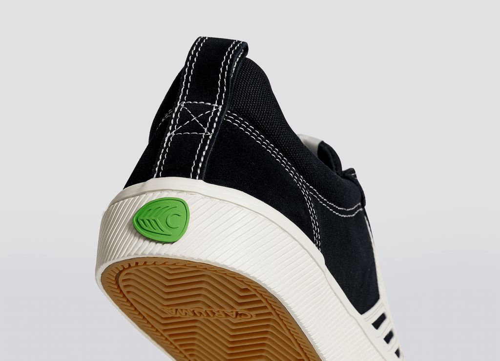 Baskets Cariuma Catiba Black Contrast/Ivory Logo Homme | CRT-79549224