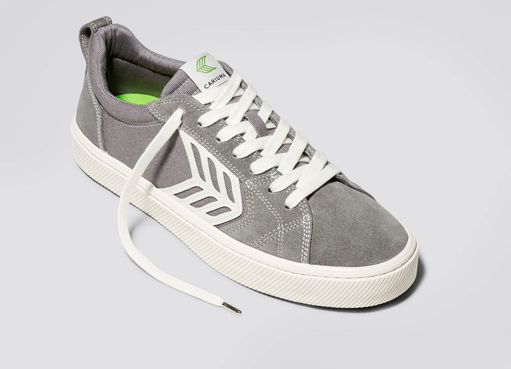 Baskets Cariuma Catiba Charcoal Grey Contrast/Ivory Logo Homme | KSR-53634255