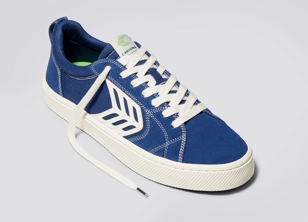 Baskets Cariuma Catiba Mystery Blue Contrast/Ivory Logo Homme | CLZ-25710898