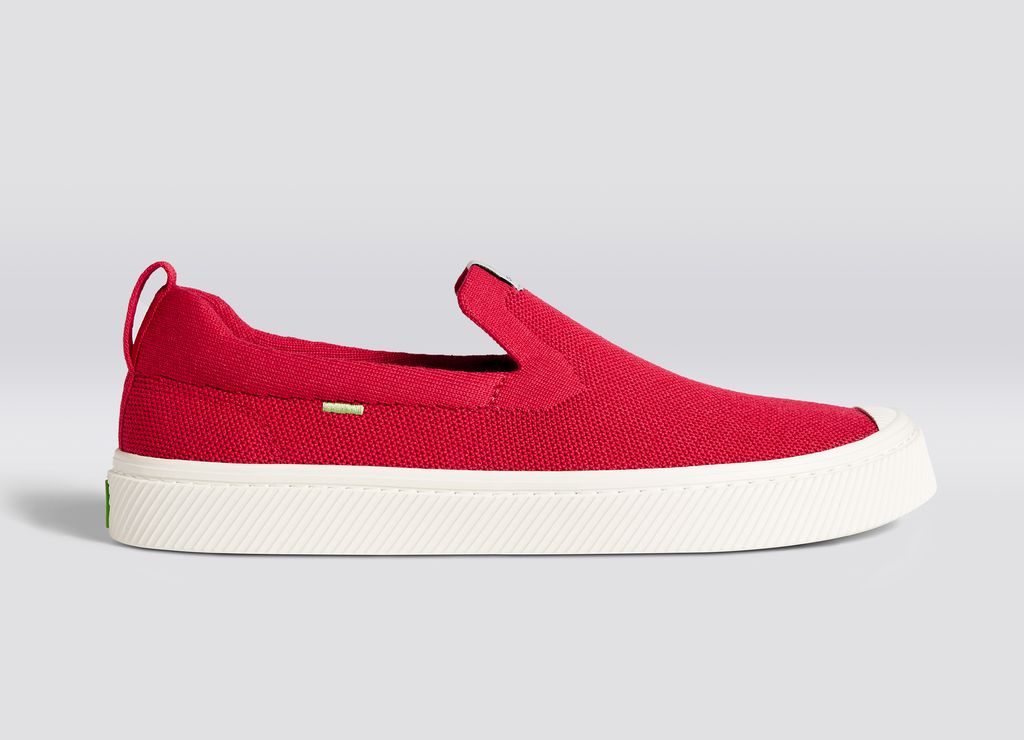 Baskets Cariuma IBI Slip Raw Red Homme | YDW-20025818