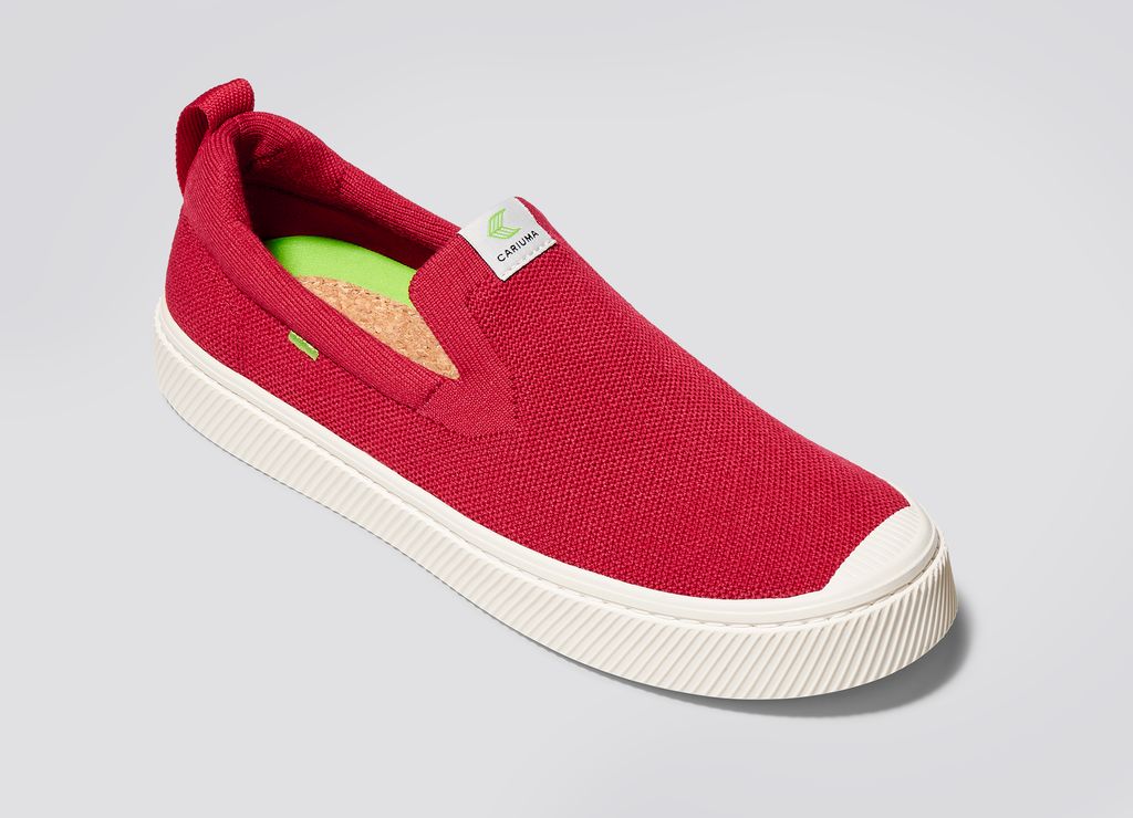 Baskets Cariuma IBI Slip Raw Red Homme | YDW-20025818