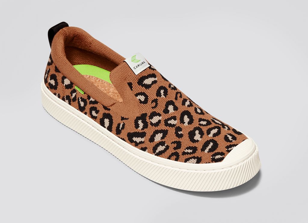 Baskets Cariuma IBI Slip Leopard Print Homme | MRW-83442065