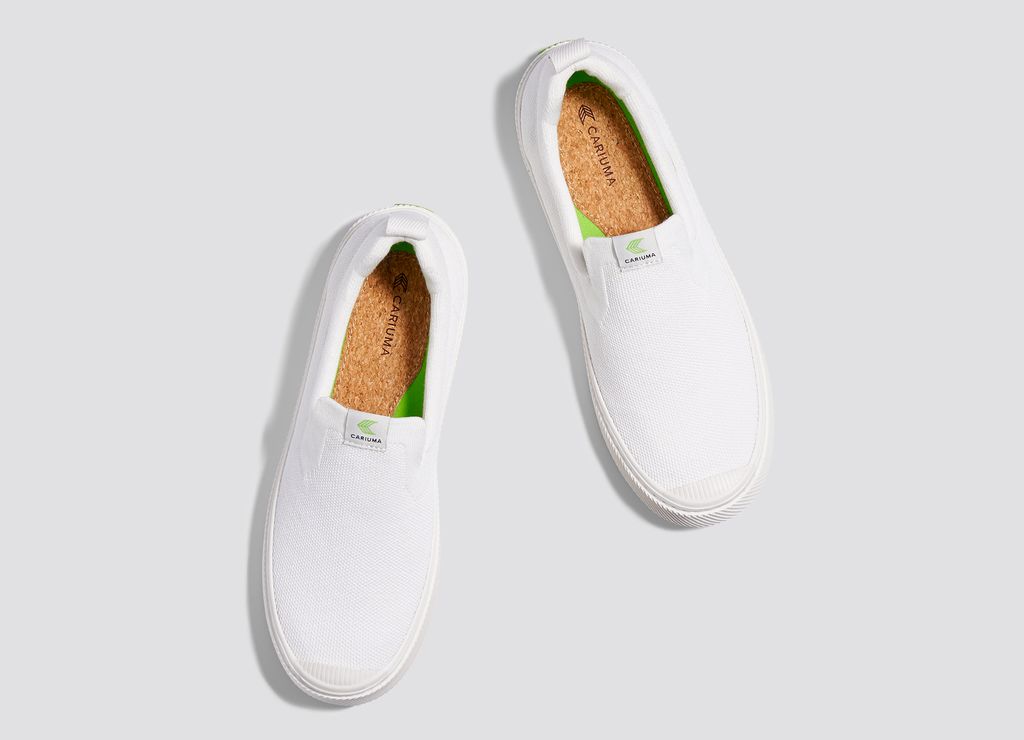 Baskets Cariuma IBI Slip White Homme | BTX-65457281