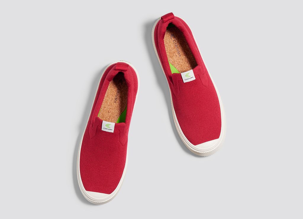 Baskets Cariuma IBI Slip Raw Red Homme | YDW-20025818