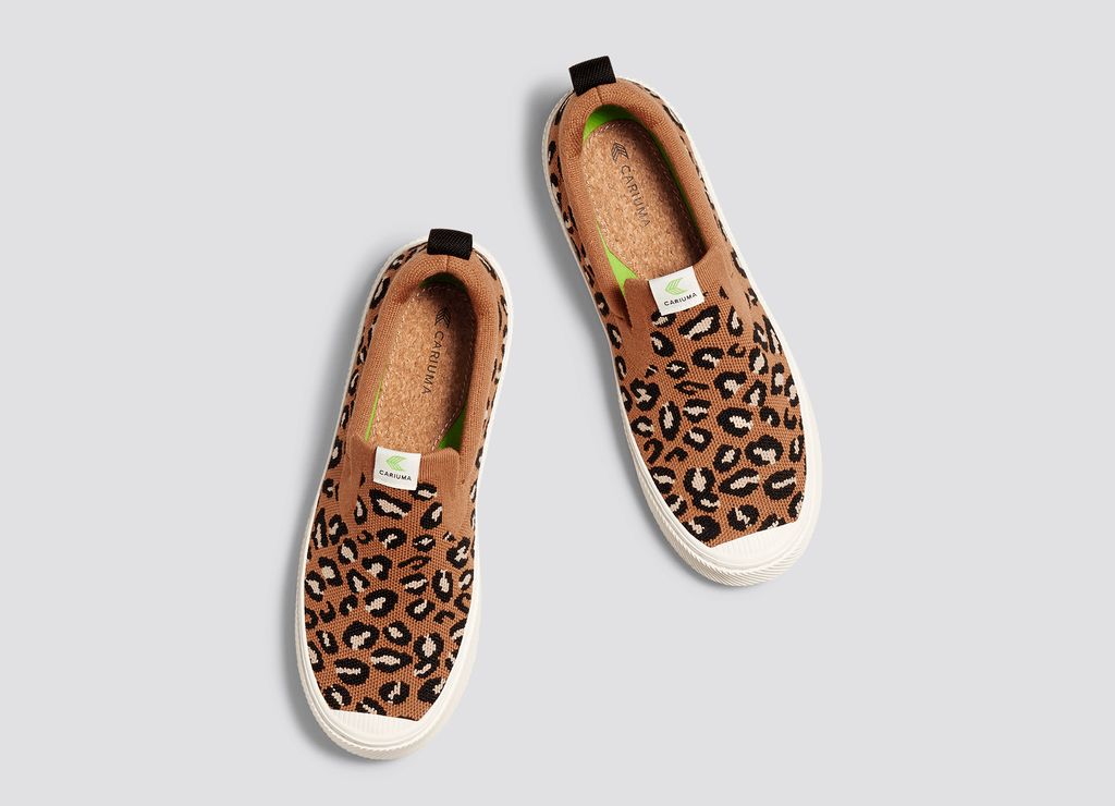 Baskets Cariuma IBI Slip Leopard Print Homme | MRW-83442065